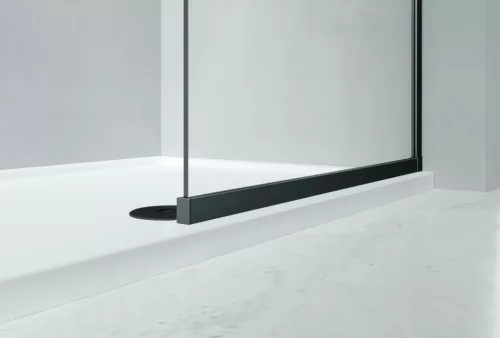 Walk-in, Aquatrend Walk-in W10-120 BLACK 120x200