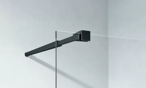 Walk-in, Aquatrend Walk-in W10-120 BLACK 120x200