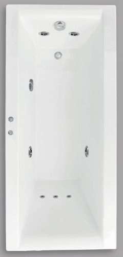 Kád, Aquatrend W-Bath Adelaide 170x75x56 Hydro rendszer