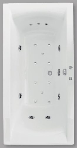 Kád, Aquatrend W-Bath Elegancia 170x70x58 Hydro + Aero rendszer