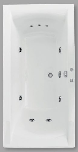 Kád, Aquatrend W-Bath Elegancia 190x90x63 Hydro rendszer