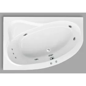   Kád, Aquatrend W-Bath Artemide 150x100x59 balos Hydro rendszer