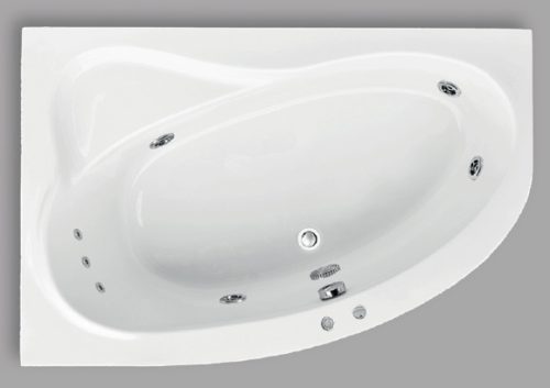 Kád, Aquatrend W-Bath Artemide 150x100x59 balos Hydro rendszer