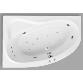   Kád, Aquatrend W-Bath Artemide 150x100x59 balos Hydro + Areo rendszer