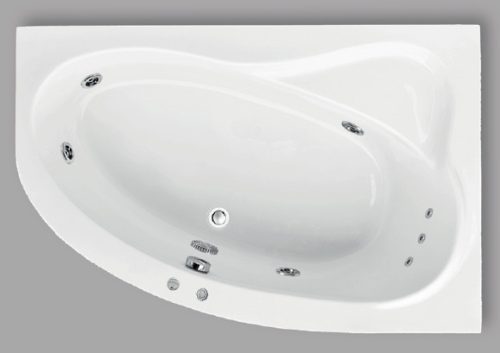Kád, Aquatrend W-Bath Artemide 150x100x59 jobbos Hydro rendszer