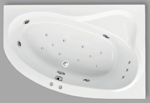 Kád, Aquatrend W-Bath Artemide 150x100x59 jobbos Hydro + Aero rendszer