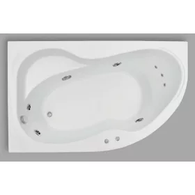   Kád, Aquatrend W-Bath Carina 150x105x64 balos Hydro rendszer