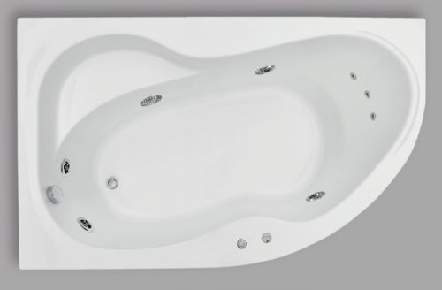 Kád, Aquatrend W-Bath Carina 150x105x64 balos Hydro rendszer