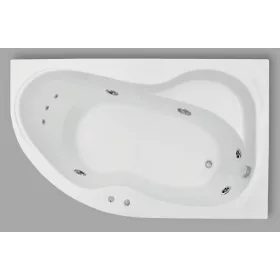   Kád, Aquatrend W-Bath Carina 150x105x64 jobbos Hydro rendszer
