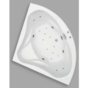   Kád, Aquatrend W-Bath Michelle 140x140x63 Hydro + Aero rendszer