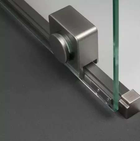 Walk-in, Deante Prizma zuhanyfal, walk-in, 140 cm - csúsztatható, titanium KTJ_D34R