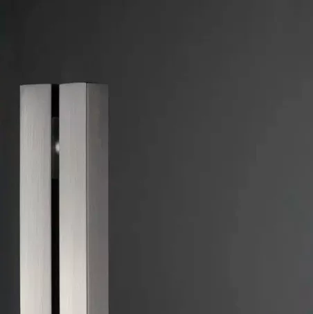 Walk-in, Deante Prizma zuhanyfal, walk-in, 140 cm - csúsztatható, titanium KTJ_D34R