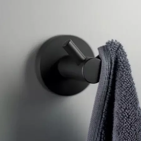 Fogas, Deante Jasmin dupla akasztó, fekete ADJ_N121