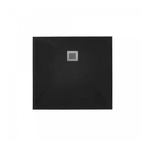 Zuhanytálca, West Zara 90x90 cm, black