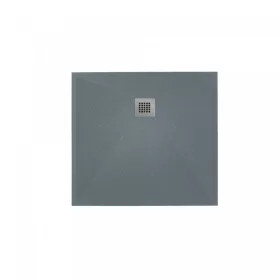 Zuhanytálca, West Zara 90x90 cm, gris