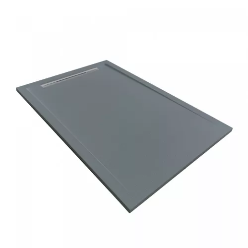 Zuhanytálca, West Freya 70x90 cm, gris