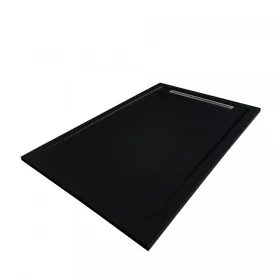 Zuhanytálca, West Freya 70x120 cm, black