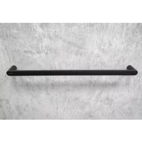   Törölközőtartó, Deante Round fali törölközőtartó, 60 cm, fekete ADR_N621