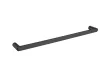 Törölközőtartó, Deante Round fali törölközőtartó, 60 cm, fekete ADR_N621