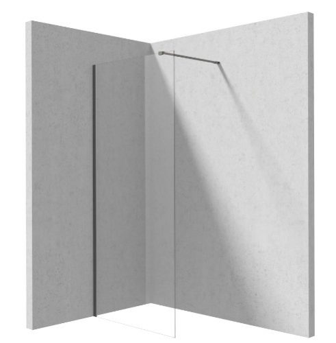 Walk-in, Deante Prizma walk-in zuhanyfal, titán 90 cm KTJ_D39P