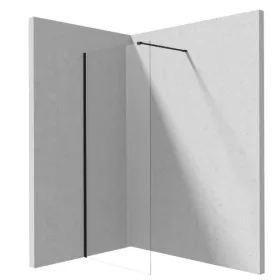   Walk-in, Deante Prizma walk-in zuhanyfal, fekete, 80 cm KTJ_N38P