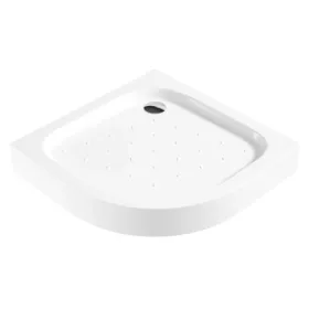   Zuhanytálca, Deante Funkia íves akril zuhanytálca, fehér, 80 cm KTA_054B