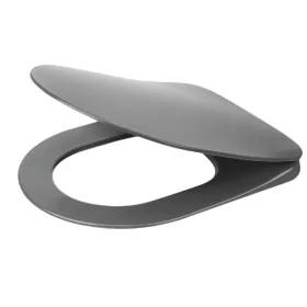   WC tető, Deante Peonia wc tető, slim, soft close, antracit/titanium CDE_DSOZ