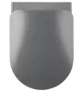 WC tető, Deante Peonia wc tető, slim, soft close, antracit/titanium CDE_DSOZ