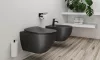 WC tető, Deante Peonia wc tető, slim, soft close, antracit/titanium CDE_DSOZ