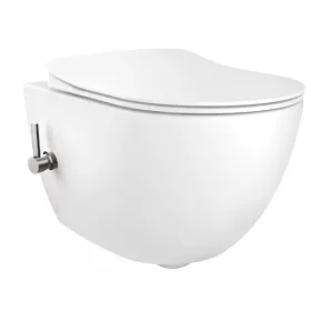   WC, Deante Peonia Wc csésze bidé funkcióval, keverő csapteleppel, fehér CBP_6WPW