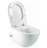 WC, Deante Peonia Wc csésze bidé funkcióval, keverő csapteleppel, fehér CBP_6WPW