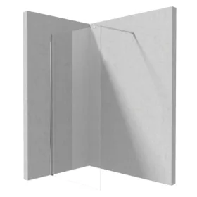 Walk-in, Deante Kerria Plus zuhanyfal 100 cm, króm KTS_030P