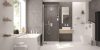Walk-in, Deante Kerria Plus zuhanyfal 100 cm, króm KTS_030P