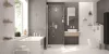 Walk-in, Deante Kerria Plus zuhanyfal 100 cm, króm KTS_030P