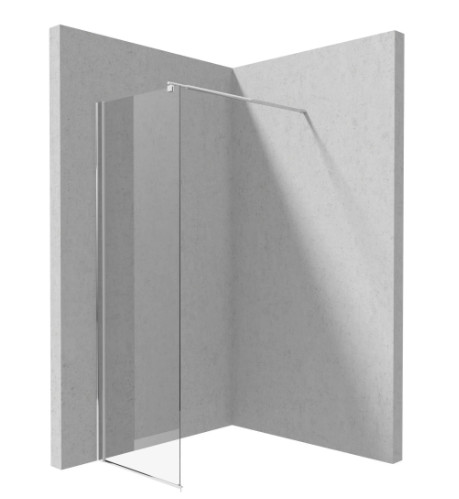 Walk-in, Deante Kerria Plus zuhanyfal 50 cm, króm KTS_085P