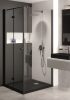 Walk-in, Deante Kerria Plus zuhanyfal 100 cm, fekete KTS_N30P