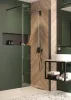 Walk-in, Deante Kerria Plus zuhanyfal 100 cm, fekete KTS_N30P