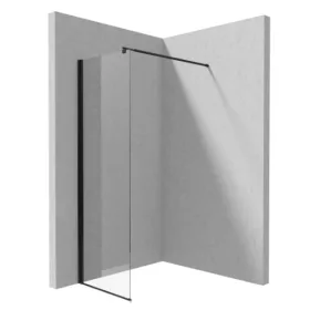 Walk-in, Deante Kerria Plus zuhanyfal 70 cm, fekete KTS_N37P