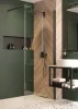 Walk-in, Deante Kerria Plus zuhanyfal 80 cm, fekete KTS_N38P