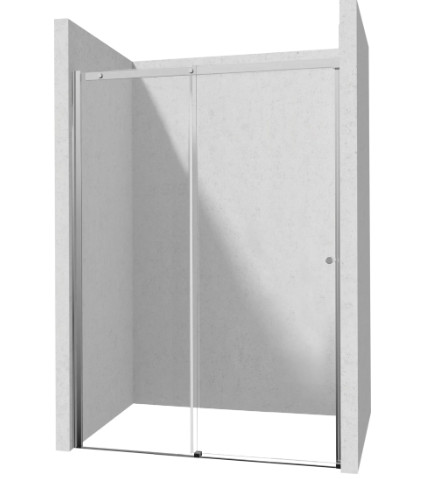 Zuhanyajtó, Deante Kerria Plus csúsztatható zuhanyajtó 180 cm, króm KTSP018P