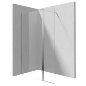   Walk-in, Deante Kerria Plus mozgatható panel Kerria Plus kabinokhoz, 40 cm króm KTSX072P