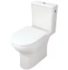 WC, Deante Jasmin univerzális kifolyású monoblokkos Wc, perem nélküli, ülőkével CDJD6RPS