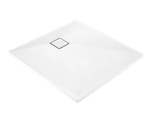 Zuhanytálca, Deante Correo szögletes, gránit zuhanytálca, alabástrom 90x90 KQR_A41B