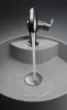 Mosdó csaptelep, Deante Silia mosdó csaptelep, szögeletes kifolyócsővel, titanium BQS_D24M
