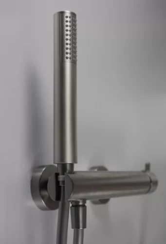 Zuhany csaptelep, Deante Silia zuhany csaptelep zuhanyszettel, titanium BQS_D41M