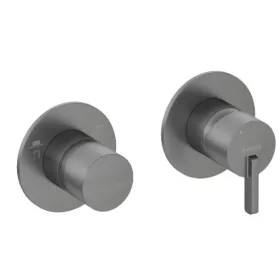  Falba süllyesztett csaptelep, Deante Silia zuhany csaptelep, vízszintes, titanium BQS_D46P