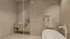 Zuhanyszett, Deante Silia zuhanyszett  zuhany csapteleppel, fehér NQS_A4XM