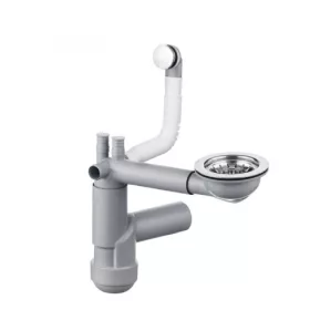   Mosogató szifon, Deante Space-Saver Lux gránit mosogatókhoz, 1 medencés, Space-Saver ZXY_9917