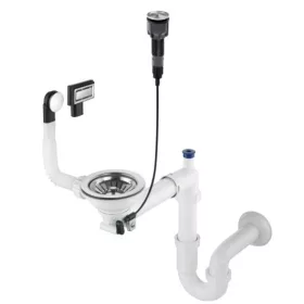   Mosogató szifon,Deante Space-Saver szifon gránit mosogatókhoz,1 medencés,Space-Saver ZXY_9982