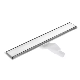   Padlóösszefolyó, Deante zuhanyfolyóka, 90 cm, szálcsiszolt acél KOS_009D